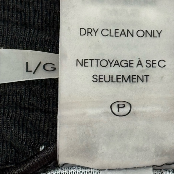 Ivanka Trump Black Gray Floral Pencil Skirt Large Church Service Ministry Office - Picture 9 of 11